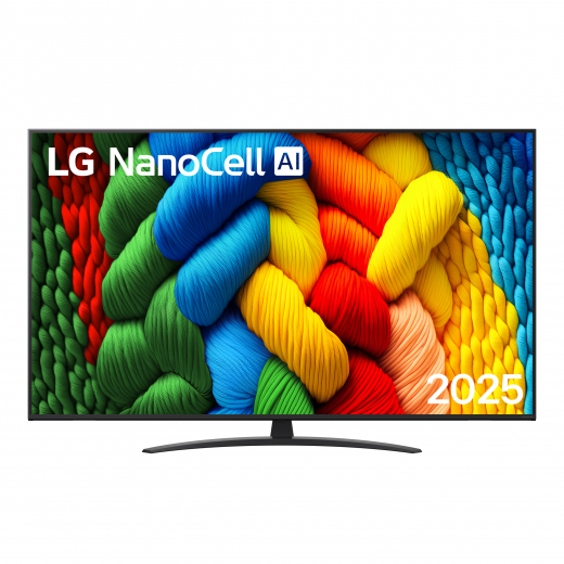 LG NanoCell AI 65NANO81A6A 165,1 cm (65Zoll) 4K Ultra HD Smart-TV WLAN Schwarz