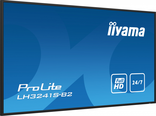 iiyama LH3241S-B2 Signage-Display Kiosk-Design 80 cm (31.5) LED 350 cd/m? Full HD Schwarz 24/7