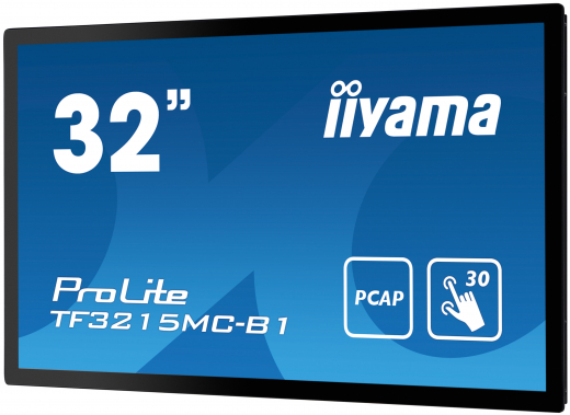 iiyama ProLite TF3215MC-B2 Computerbildschirm 81,3 cm (32) 1920 x 1080 Pixel Full HD LED Touchscreen Kiosk Schwarz