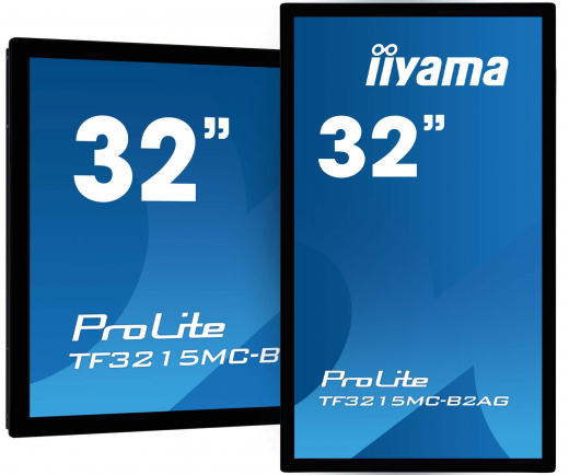 iiyama ProLite TF3215MC-B2AG Computerbildschirm 80 cm (31.5) 1920 x 1080 Pixel Full HD LED Touchscreen Kiosk Schwarz