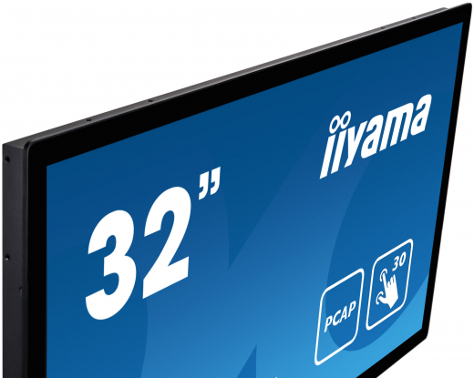 iiyama ProLite TF3215MC-B2AG Computerbildschirm 80 cm (31.5) 1920 x 1080 Pixel Full HD LED Touchscreen Kiosk Schwarz