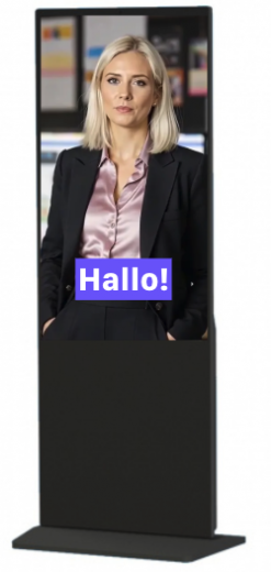 Produktvideo für TH490PRO Werbestele | Videoerstellung für digitale Empfangssysteme