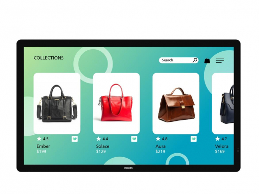 Philips 32BDL3751T Signage Touch Display 80 cm 31,5 Zoll - FHD, 350 cd/m², 24/7, 2x HDMI, USB, LAN, Android 13
