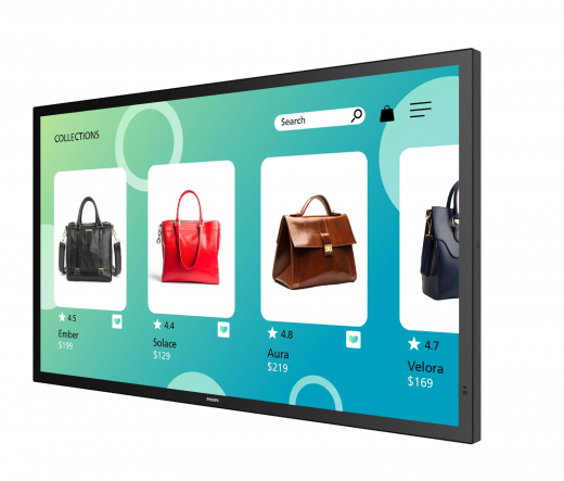 Philips 43BDL3751T Signage Touch Display 108 cm 42,5 Zoll - 4K UHD, 450 cd/m², 24/7, 2x HDMI, USB, LAN, Android 13