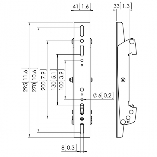 PFS 3204 Display-Adapterstrips