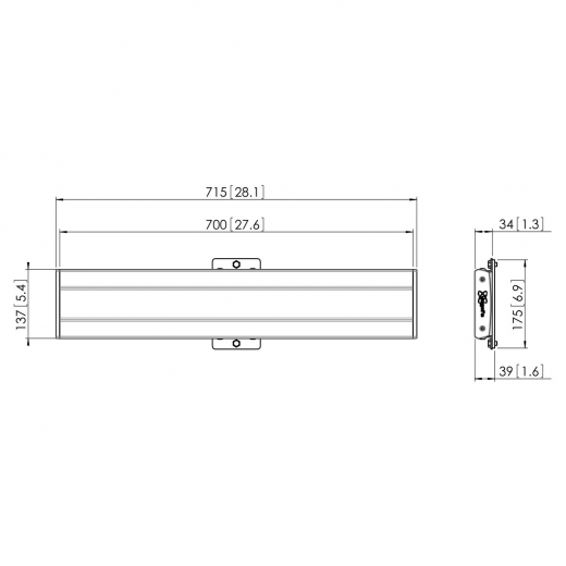 PFB 3407B Display-Adapterprofil