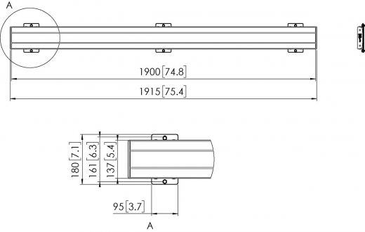 PFB 3419S Display-Adapterprofil