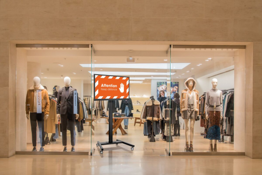 T1544B Display Trolley