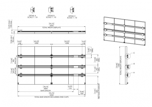 INT 8001 dvLED Wandschnittstelle