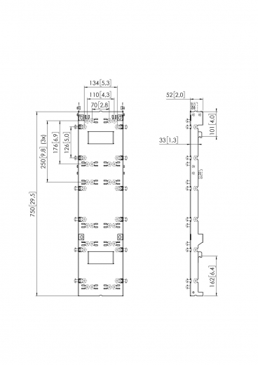 PLI 8702H3 Schnittstelle, 3H, Philips Serie 7000