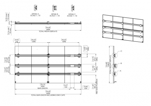 INT 8411 dvLED Wandschnittstelle