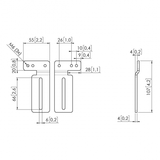 RISE A112 Ständerwandadapter RISE 200x