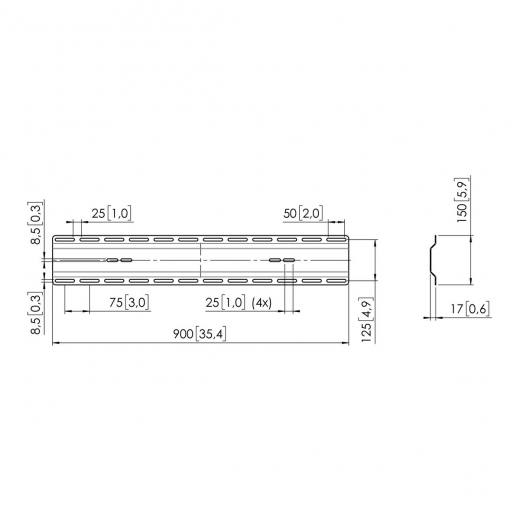 RISE A112 Ständerwandadapter RISE 200x