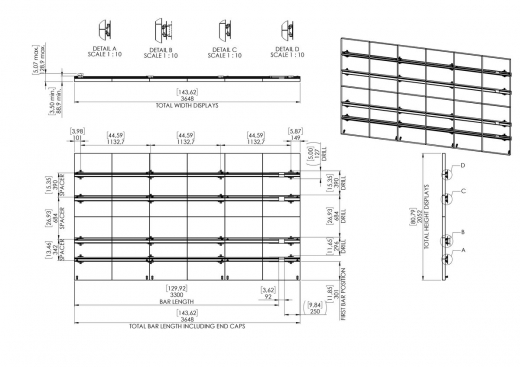 INT 8403 dvLED Wandschnittstelle