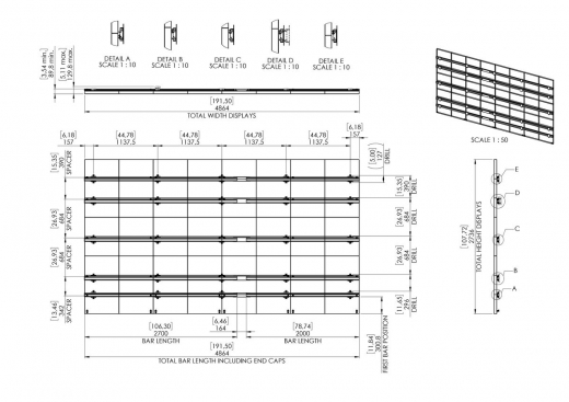INT 8404 dvLED Wandschnittstelle