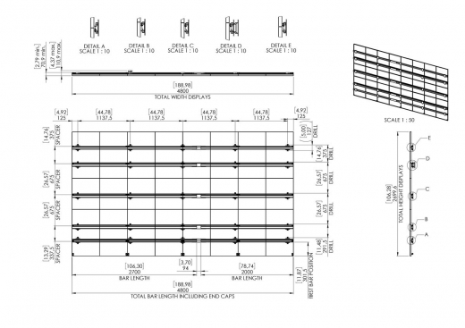 INT 8414 dvLED Wandschnittstelle