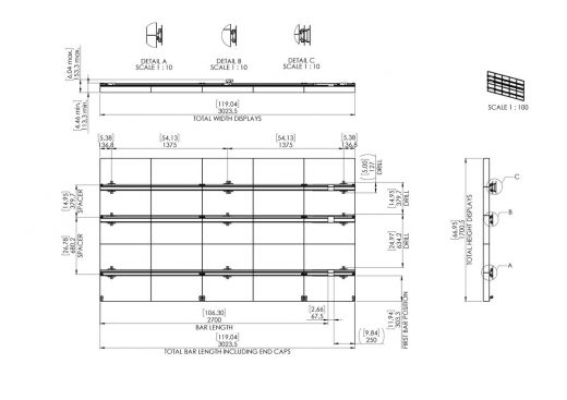 INT 8502 dvLED Wandschnittstelle