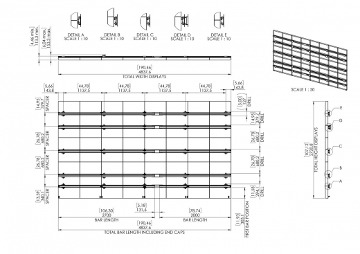 INT 8504 dvLED Wandschnittstelle