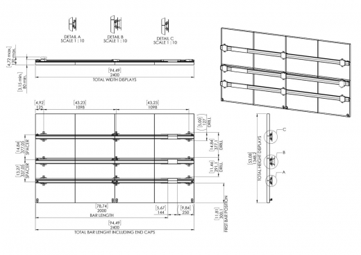 INT 8602 dvLED Wandschnittstelle