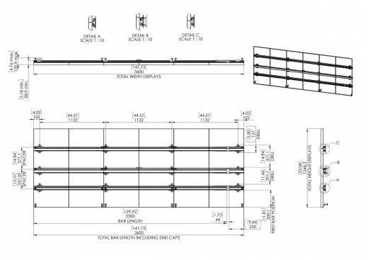 INT 8604 dvLED Wandschnittstelle