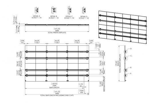 INT 8605 dvLED Wandschnittstelle