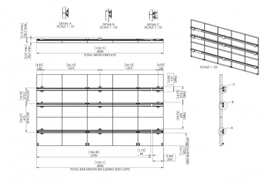 INT 8702 dvLED Wandschnittstelle
