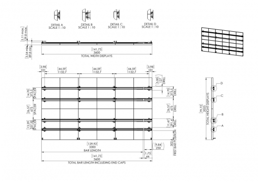 INT 8703 dvLED Wandschnittstelle