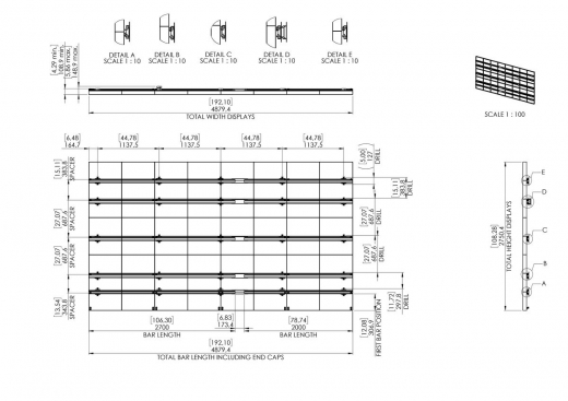 INT 8804 dvLED Wandschnittstelle
