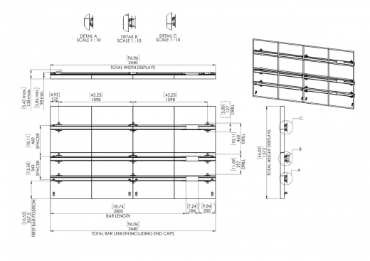 INT 8921 dvLED Wandschnittstelle