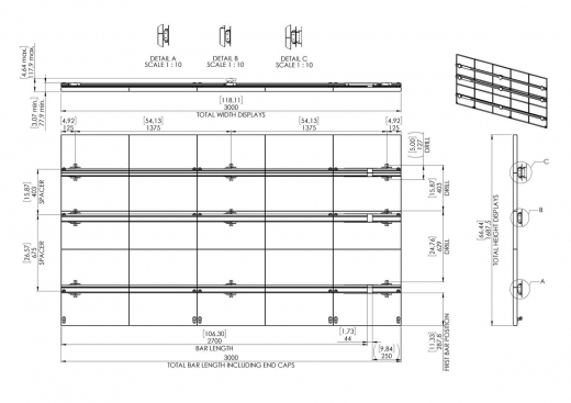 INT 9002 dvLED Wandschnittstelle