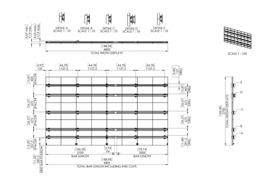 INT 9004 dvLED Wandschnittstelle