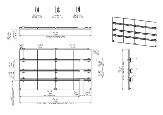 INT 9101 dvLED Wandschnittstelle