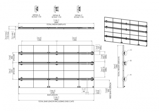 INT 9102 dvLED Wandschnittstelle