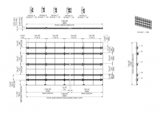 INT 9104 dvLED Wandschnittstelle