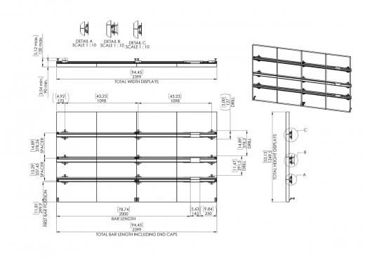 INT 9201 dvLED Wandschnittstelle