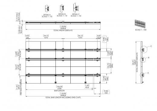 INT 9202 dvLED Wandschnittstelle