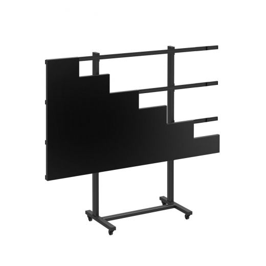 TLED 6x6 dvLED-Trolley für 27 Zoll-Schränke in 6x6-Konfiguration