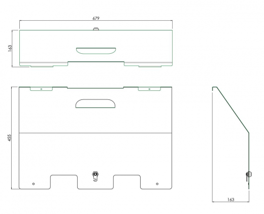 S063.7260 Abdeckung für PC-Peripheriegeräte