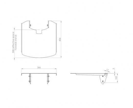 S063.0100 Laptop-Halterung