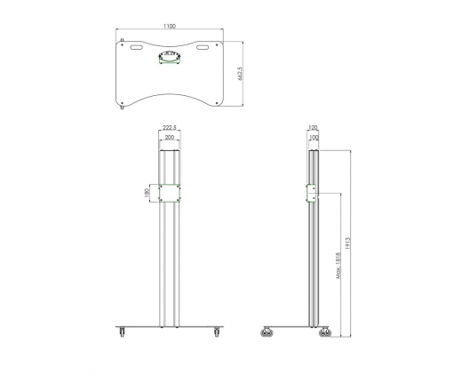 S062.3720 Display Trolley
