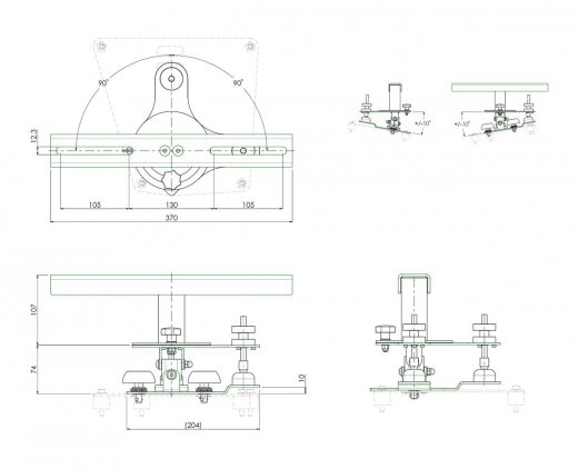 S002.1650 Projektor-Feineinstellung