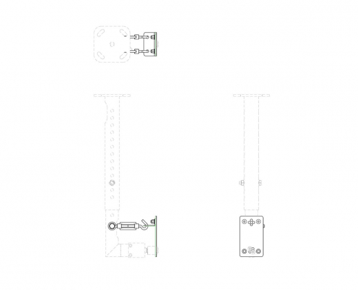 S002.1550 Hochformat-/Bodenprojektionßatz für S002.1560