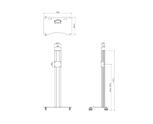 S062.1720 Display-Wagen