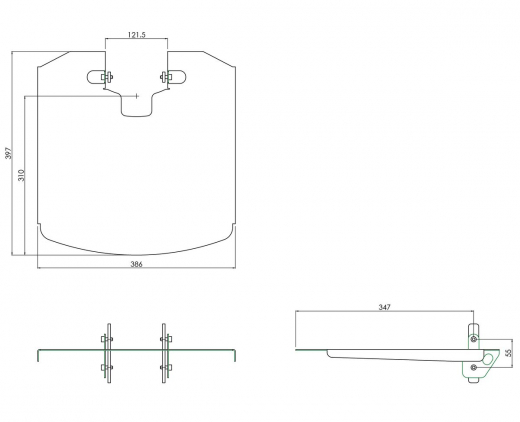 S063.8100 Laptop-Halterung