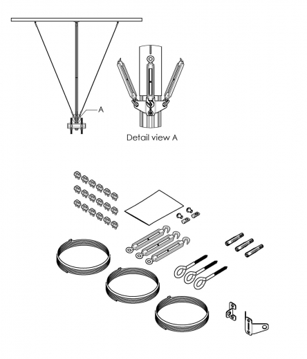 S016.1010.11 Kamerahalterung Sony SRG-X400, SRG-X120 & BRC-X400