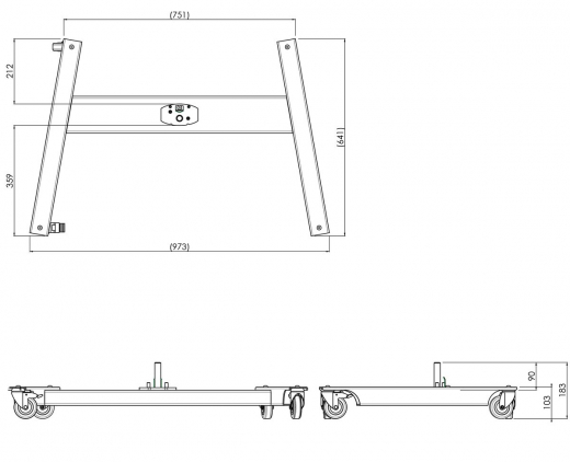 S063.8555 Wagenrahmen