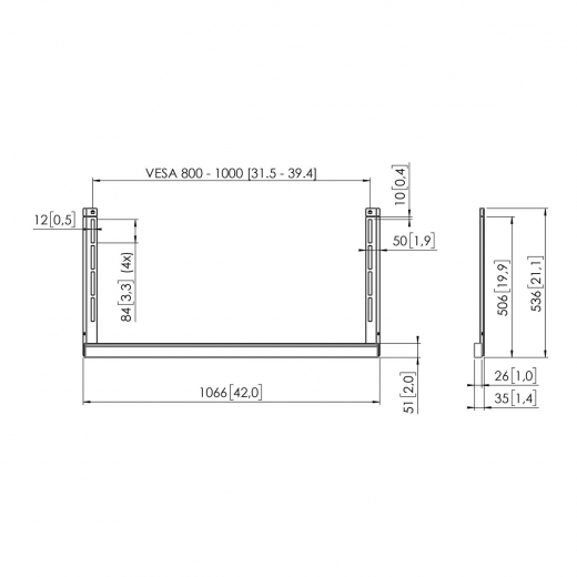 RISE A174 Erweiterte Zubehörschnittstellenplatte