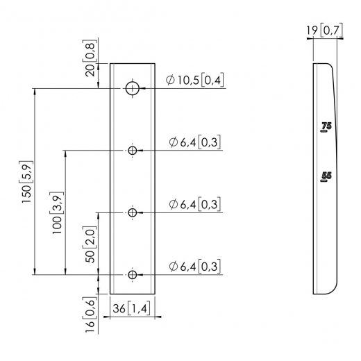 S063.0465 Wand-/Traversenmodul