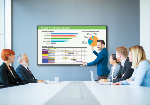 Sharp PN-HW551 55 LCD-Display UHD