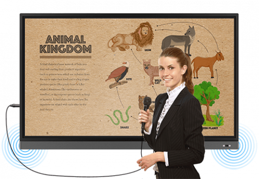 BenQ RM7501K 75 Display, UHD Touch